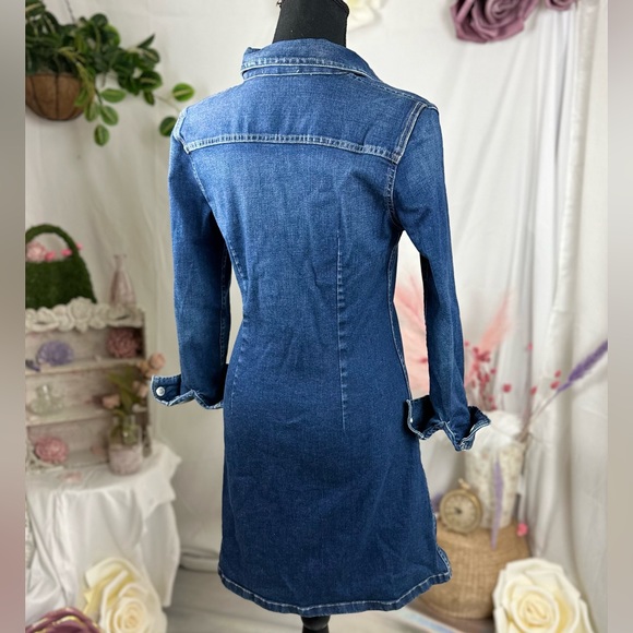 Alexa Chung for AG (Adriano Goldschmied) Pixie Denim Dress. Size XS - Picture 6 of 9